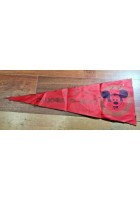 CLUB DI TOPOLINO Bandiera Gagliardetto + 6 spille Disney 1964 Originale Paperino