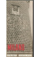 MILANO Depliant Turistico in Francese 1955 1956 Originale Vintage Mappa Brochure