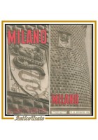 MILANO Depliant Turistico in Inglese 1955 1956 Originale Vintage Mappa Brochure
