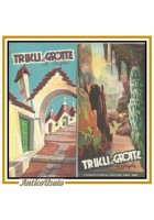 TRULLI E GROTTE DI PUGLIA Depliant Turistico in Inglese Brochure Vintage Fasano