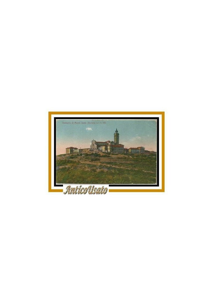 Cartolina Santuario di Monte Santo Gorizia non viaggiata vintage postcard carte