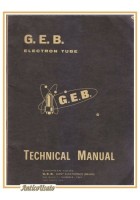 GIANT ELECTRONICS Electron Tube Technical Manual handbook libro valvole tubi GEB
