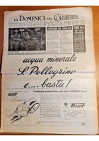 LA DOMENICA DEL CORRIERE 28 Settembre 1952 incidente Glenn Ford Giornale Vintage