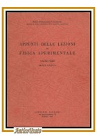 APPUNTI DELLE LEZIONI DI FISICA SPERIMENTALE Francesco Cennamo MECCANICA libro