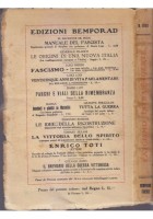 FASCISMO INTRANSIGENTE di Mario Carli 1928 Bemporad libro Roberto Farinacci