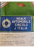 GIOCO DELL'OCA DI PERCORSO Reale Automobile Circolo d'Italia 1934 Originale