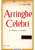 ARRINGHE CELEBRI DA DEMOSTENE A CARNELUTI di C Masera 1958 Nuova Accademia Libro