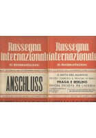 RASSEGNA INTERNAZIONALE DI DOCUMENTAZIONE 19 numeri 1938 rivista fascismo