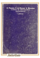 CORSO DI MECCANICA RAZIONALE Fasano de Rienzo Messina 1984 Laterza libro