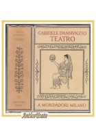 TRAGEDIE SOGNI E MISTERI di Gabriele d'Annunzio 1940 Mondadori libro teatro