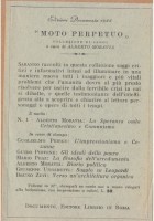 LA SPERANZA CRISTIANESIMO E COMUNISMO di Alberto Moravia 1944 Documento Libraio