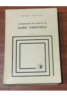 COMPLEMENTI ED ESERCIZI DI ANALISI MATEMATICA volume 1 Ghizzetti Rosati Libro
