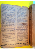 DISEGNO DI MACCHINE Ferdinando Massero 1946 Hoepli libro ingegneria manuale