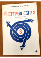 ELETTROQUESITI 3 di Carrescia Lo Piparo 1996 fulmini e parafulmini libro TNE