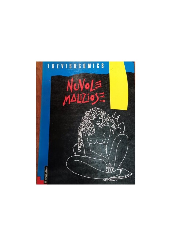 NUVOLE MALIZIOSE fumetti e peccati capitali 1985 Treviso Comix libro fumetti
