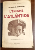 L'ENIGME DE L'ATLANTIDE di Colonel Braghine 1939 Payot libro Atlantide mistero