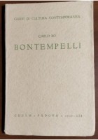 BONTEMPELLI di Carlo Bo Cedam 1942 Guide Cultura Contemporanea I edizione libro