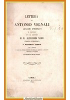 LETTERA DI ANTONIO VIGNALI ARSICCIO INTRONATO CON LE LETTERE 1864 Ferrante Libro