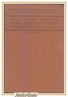 MODERNA TEORIA DELLE FUNZIONI DI VARIABILE REALE parte I Vitali e Sansone Libro