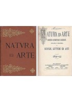 Natura Ed Arte Scienza Lettere Ed Arti 1891 1892 Francesco Vallardi libro antico