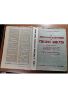 LA PROGETTAZIONE DI COSTRUZIONI IN CEMENTO ARMATO Arosio 1961 Hoepli libro guida