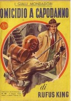OMICIDIO A CAPODANNO di Rufus King - Mondadori I edizione 1950 libro giallo