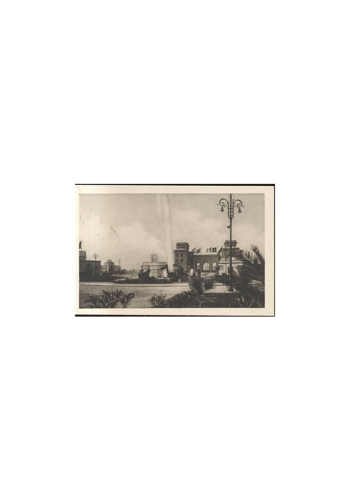 Cartolina Fiera Del Levante Bari La Potenza Dell'Acquedotto Pugliese Vintage