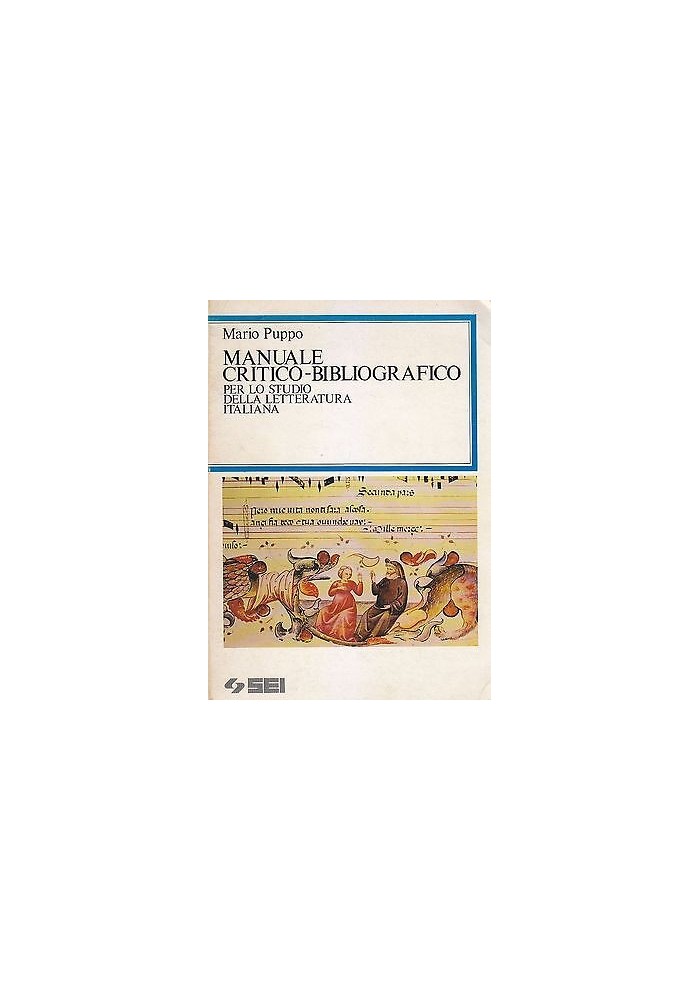 Manuale Critico Bibliografico Studio Letteratura Italiana di Mario Puppo Lbro