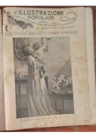 ILLUSTRAZIONE POPOLARE Giornale delle famiglie con album fotografico 1911 Treves
