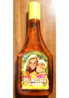 Shampoo Olio Nuovo Palmolive anni '70 Vintage mai aperto vecchia bottiglia di
