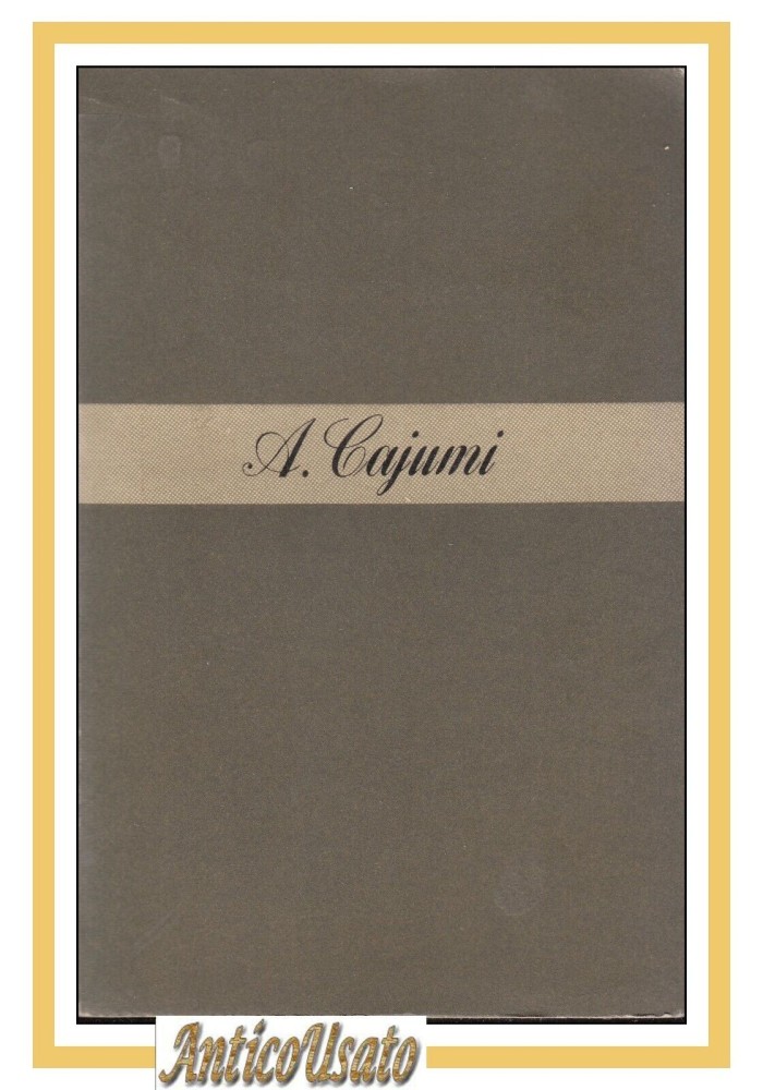 PENSIERI DI UN LIBERTINO di Arrigo Cajumi 1947 libro romanzo I edizione prima