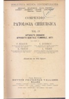 COMPENDIO DI PATOLOGIA CHIRURGICA Begouin Gosset 4 volumi COMPLETA 1924 libro