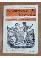 CALABRESELLA CANORA di Ciccio Errigo 1963 rapsodia calabrese libro canzoni