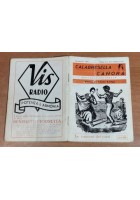 CALABRESELLA CANORA di Ciccio Errigo 1963 rapsodia calabrese libro canzoni