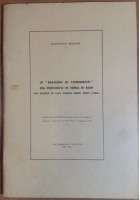 LE ESAZIONI DI COMMERCIO NEL MEDIOEVO IN TERRA DI BARI di Babudri 1952 libro