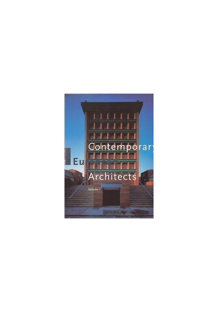 Contemporary European Architects volume I di Amsoneit 1994 Taschen libro arte