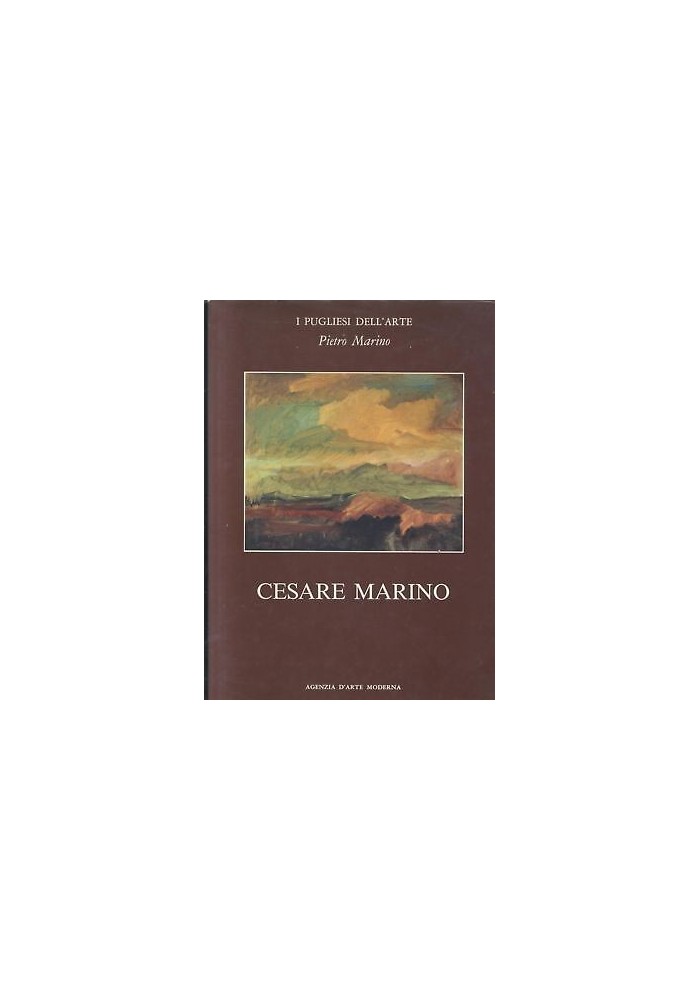 Cesare Marino di Pietro Marino 1965 libro illustrato i pugliesi nell'arte
