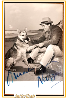 AMEDEO NAZZARI Autografo Cartolina Vintage anni '60 postcard Originale