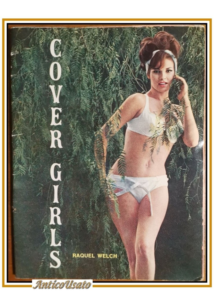 Calendarietto da Barbiere 1967 COVER GIRLS pin up attrici Raquel Welch vintage