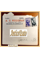 BUSTA DA LETTERA Intestata Associazione Sportiva Reggina Calcio 1952 Viaggiata