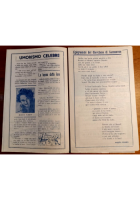 CINEMA METROPOLITAN NAPOLI 1955 Locandina Depliant pubblicità film Originale