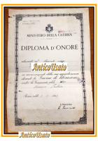 DIPLOMA D'ONORE GUERRA DI LIBERAZIONE contro la Germania 1948 Fanteria II WW