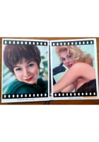 MONDO DELLA CELLULOIDE Calendarietto da Barbiere 1963 Vintage Star del Cinema