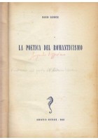 La Poetica Del Romanticismo di Mario Sansone - Adriatica anni '60 libro critica