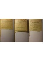 BREVIARIUM ROMANUM 4 volumi 1756 hiemalis aestivo autumnalis verna libro antico