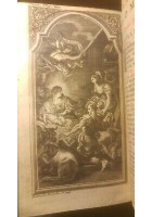 BREVIARIUM ROMANUM 4 volumi 1756 hiemalis aestivo autumnalis verna libro antico