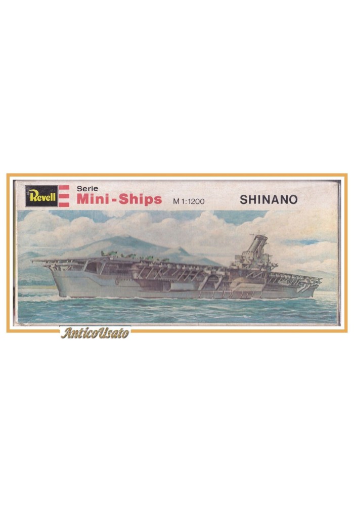 REVELL MINI SHIP SHINANO 1:1200 Modellismo Nave Miniatura Boat Model Vintage
