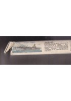 REVELL MINI SHIP SHINANO 1:1200 Modellismo Nave Miniatura Boat Model Vintage