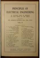 Principles Of Electrical Engineering volume 2 di Ambrose Fleming - Newnes Libro