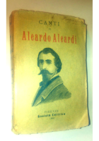 Canti di Aleardo Aleardi 1880 società editrice Firenze Libro Antico Poesia